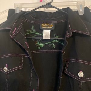 Bob Mackie Vintage wearable art pants and jacket size 6